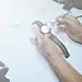 白色,成年的,光,手,明亮,表,辛勤工作,黑色,竞赛评判,桌子