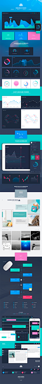 Medusa UI Kit : 


 Medusa UI Kit for Dashboard


 This big Ui Kit is designed to help you in building new, modern layouts. This Kit contains a lot of infographics for the dashboard.


 


 Formats



Sketch 3.5 +...