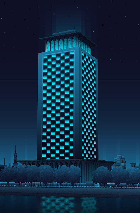 Neon Cairo : Illustr...