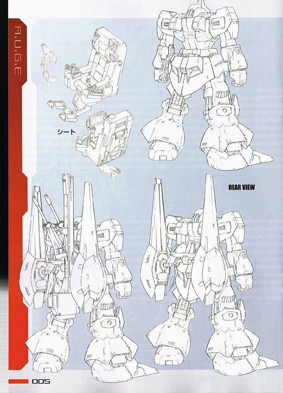 【GA特别附录：泷川虚至 机动战士Z高达 MS设定画集】（全）_高达独角兽吧_百度贴吧