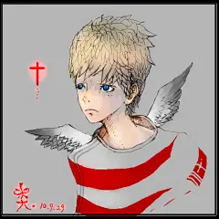 plei  的插画 火神