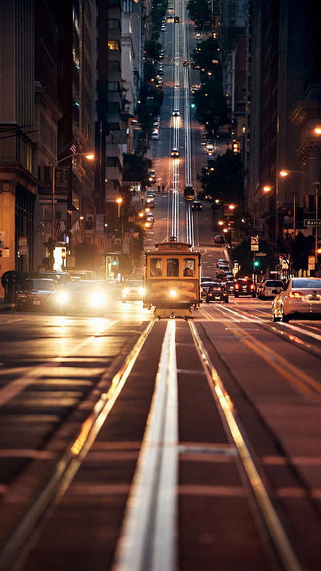 #@灵感图匠#城市夜景 街景 夜晚 灯光...