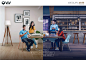 V&V Real Estate Group Print Advert By Fusion: Connected | Ads of the World™ : Print advertisement created by Fusion, Peru for V&V Real Estate Group, within the categories: House, Garden, Industrial, Agriculture.