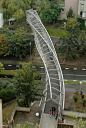 “DNA” Footbridge by DVVD I Like Architecture