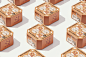 bakery brand branding  cake canneles Cheese dessert package Packaging packaging design