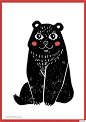边框手绘动物熊兔子鸟插画EPS矢量素材_平面广告_乐分享素材网_psd素材_平面素材_png素材_免费素材_ppt模板_共享素材平台