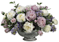 Rose, Peony, Lilac and Ranunculus Arrangement:
