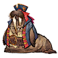 animals Character design  Digital Art  ILLUSTRATION  pirates Proc (4)