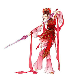 舞剑-花瓣网|陪你做生活的设计师 | 唐狂草（草圣张旭观公孙大娘舞剑）