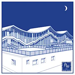 【中国美院象山校区规划 19#楼awhouse】王澍Sketchup模型