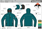 Ski clothes Outerwear sketches FLATSKETCHES technicalsketches flat spec sketches Spec winter Wintersport sport sportclothes jacket pants accessories