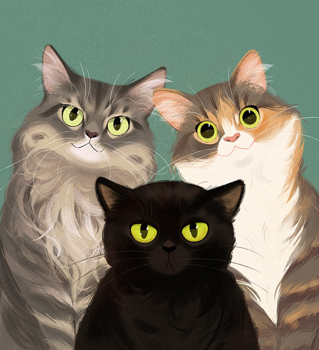 Cats 
by Rachel Foo（...