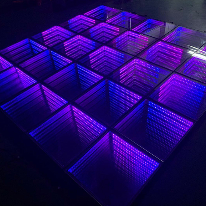 LED感应地砖3D深渊感应地板砖舞台地砖...