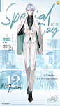 时空中的绘旅人&叶瑄&流光瞬息

在纪念日，我绘制了一座白色的城市送给他。
这是只属于我们的独有记忆，任时光流逝，依然永驻心间。