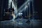 Parisian church flooded, Oliver Meneses : Concept art