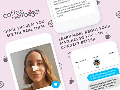 Quick mockup of an update to Coffee Meets Bagel's mobile app design. Big fan of their brand and thought their mobile app could use a few touchups to really bring out their unique branding. Original app can be found here -&gt; https://itunes.apple.com/us/a
