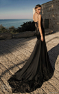 Galia Lahav 2014婚纱礼服系列  地中海风情的黑色诱惑