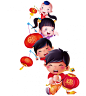 灯笼节庆中秋元旦传统元素中国风 (9) —— 1设计素材网