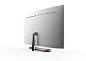 Samsung x Dezeen SAIL Design Stand : SAIL Design Stand concept was created for the Dezeen and Samsung's QLED TV stand design competition, which called for innovative stand concepts for Samsung's QLED TV.