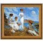 Summer, 1909: Framed Canvas Replica Painting