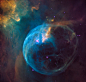 [图]NASA拍摄气泡星云：多彩而精致 太空中“漂浮”_科学探索_cnBeta.COM