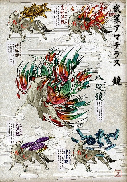 Capcom Okami art boo...