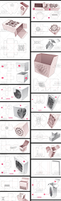 纸盒纸袋包装盒刀模展开图3D展示手工制作设计礼盒拉链盒开窗图集-淘宝网