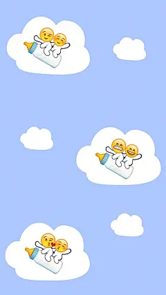 平铺恶搞表情手机壁纸下载