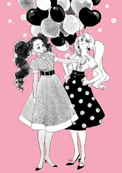 qi~qi~采集到插画 漫画