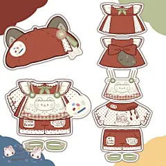 娃衣稿_待 复古风布偶小画家_1_来吃小熊软糖_来自小红书网页版