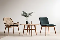 装潢美观桌椅图片摄影图