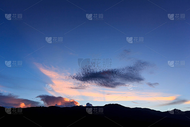 晚上的天空