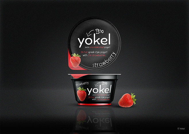 yokelbioyogurtlogopackagingdesign