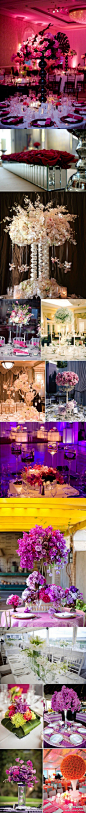 #婚礼桌花##花艺#14款精致的婚礼桌花欣赏，喜欢哪一款？