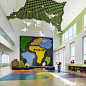 幼儿园设计效果图之墙面设计—土拨鼠装饰设计门户