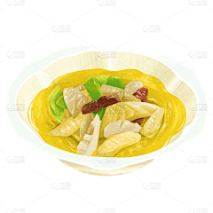黑暗忍者鼬鼠采集到C插画美食