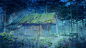 Old house night set, Arseniy Chebynkin : Night background for "Love, Money, Rock’n’Roll" visual novel game, where I work as main background artist! 

We started campaign on indiegogo https://www.indiegogo.com/projects/love-money-rock-n-roll-anim