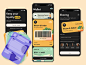 Loyalty Cards Wallet App by Vikky for Lu-lu-loom on Dribbble