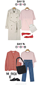 #dailylook# ​​​​利用春季流行单品 14天循... 来自LOOKBOOK-KR - 微博