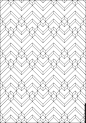 国际几何图案精选6000图丨几何壁纸图形服装设计染织图案参考资料