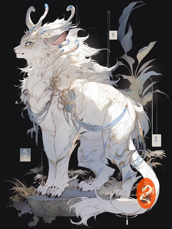 【山海经：白泽】-花瓣网