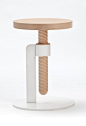 avvitamenti furniture collection by carlo contin for subalterno1 - designboom | architecture & design magazine