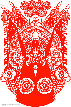 月朦胧q采集到脸谱