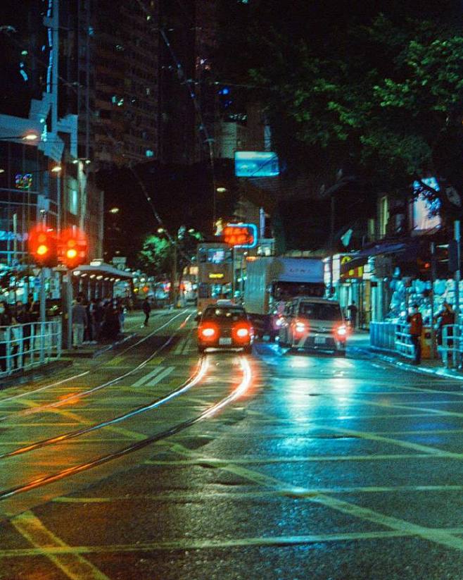 香港的夜 | Lester Lau胶片影...
