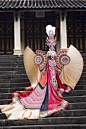 One of my favorite portions of any international pageant is the “Parade of Nations” and “National Costume” segments. I have a soft spot for such costumes having lived overseas as a kid and getting to experience a different culture and historical dress and