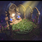 Ancient Civilization Challenge - Honourable Mention, Anthony Trujillo : My entry for the Ancient Civilization Challenge.  Had a ton of fun with this scene.  Awesome concept done by https://www.artstation.com/artist/ehlena.