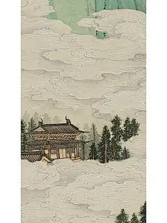 #国画 #国画山水 #中国画 #山水画 #青绿山水 #绘画笔记 #我的绘画日记 #只此青绿 #寻找小红书的绘画大神 #云