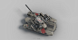 MT006 ''Icelus'' , noax . : Unmanned autonomous tank.Mass-produced for urban warfare . Heavily relies on quantity rather than quality. I imagine after war is over,these armour units will continue to patrol empty desolated land until destroyed or unable to