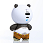 功夫熊猫3正版周边 MQ便携充电宝 卡通可爱移动电源通用 小巧可动