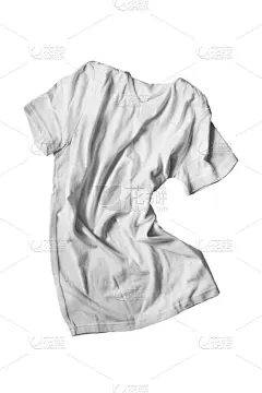 t恤,白色,分离着色,垂直画幅,空白的,穿衣服,纺织品,衣服,衣柜,时尚
